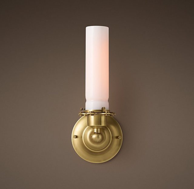 Бра Restoration Hardware EDISON MILK GLASS SCONCE