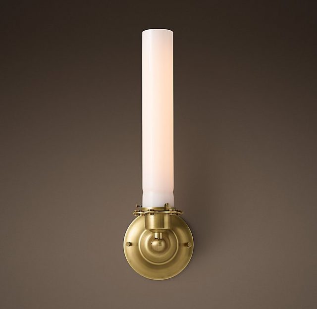 Бра Restoration Hardware EDISON MILK GLASS SCONCE