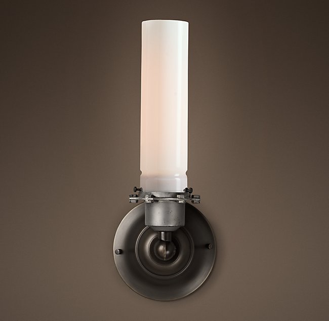 Бра Restoration Hardware EDISON MILK GLASS SCONCE