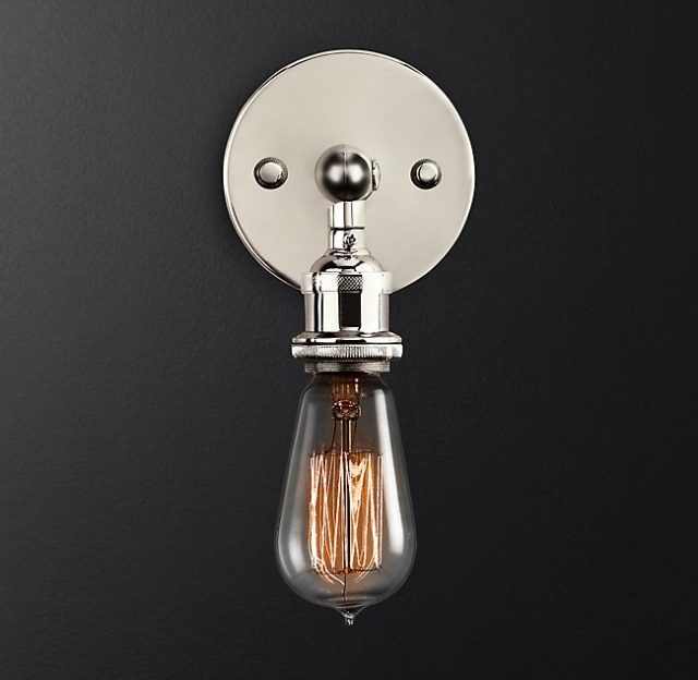 Бра Restoration Hardware FILAMENT BARE BULB