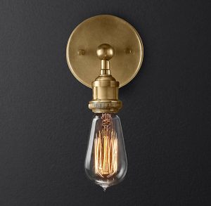 Бра Restoration Hardware FILAMENT BARE BULB