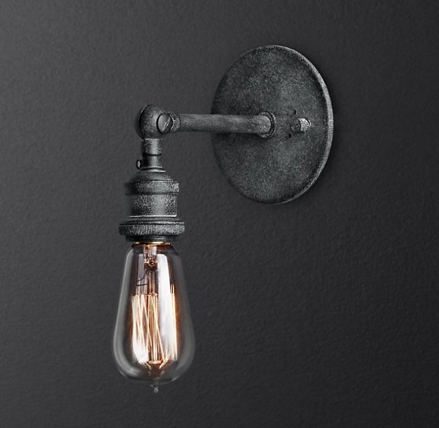 Бра Restoration Hardware FILAMENT BARE BULB