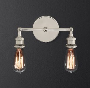Бра Restoration Hardware FILAMENT BARE BULB DOUBLE