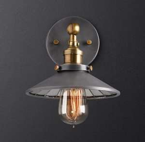 Бра Restoration Hardware FILAMENT REFLECTOR
