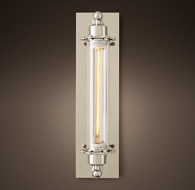 Бра Restoration Hardware GRAND EDISON GLASS