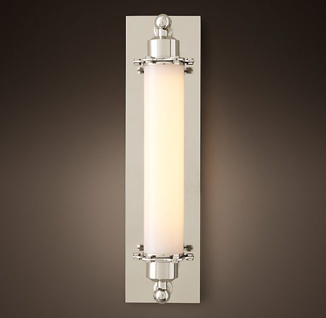 Бра Restoration Hardware GRAND EDISON MILK GLASS