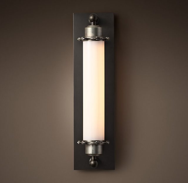 Бра Restoration Hardware GRAND EDISON MILK GLASS