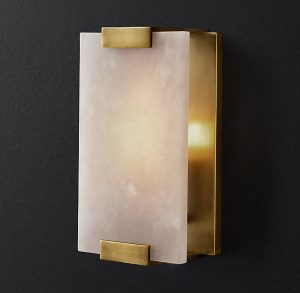 Бра Restoration Hardware HAND-CARVED ALABASTER RECT