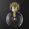 Бра Restoration Hardware MACHINIST GLASS GLOBE SCONCE
