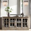 Бра Restoration Hardware ODEON CLEAR GLASS FRINGE