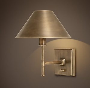 Бра Restoration Hardware PETITE CANDLESTICK METAL