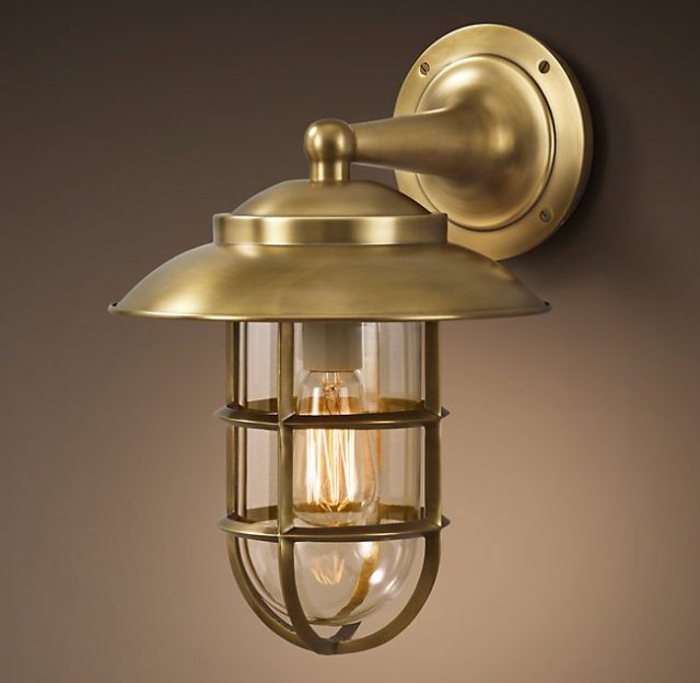 Бра Restoration Hardware STARBOARD SCONCE WITH SHADE