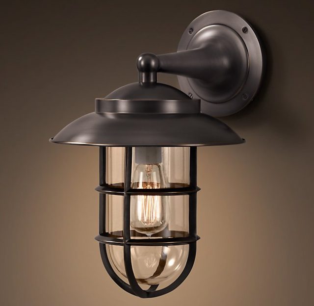 Бра Restoration Hardware STARBOARD SCONCE WITH SHADE