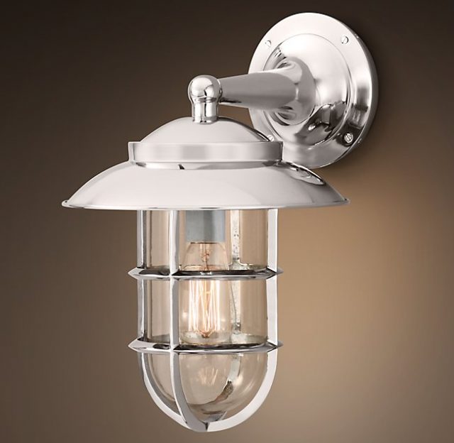 Бра Restoration Hardware STARBOARD SCONCE WITH SHADE