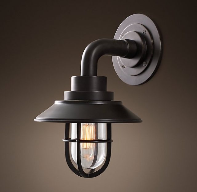 Бра Restoration Hardware STARBOARD SCONCE WITH SHADE
