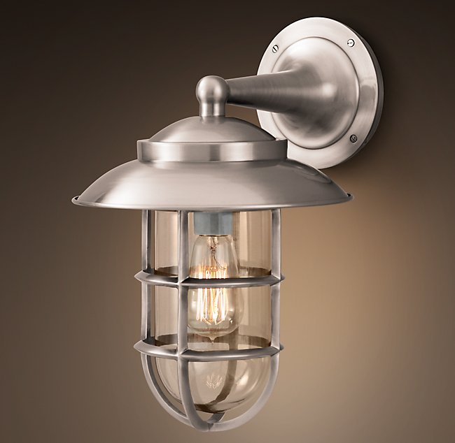 Бра Restoration Hardware STARBOARD SCONCE WITH SHADE