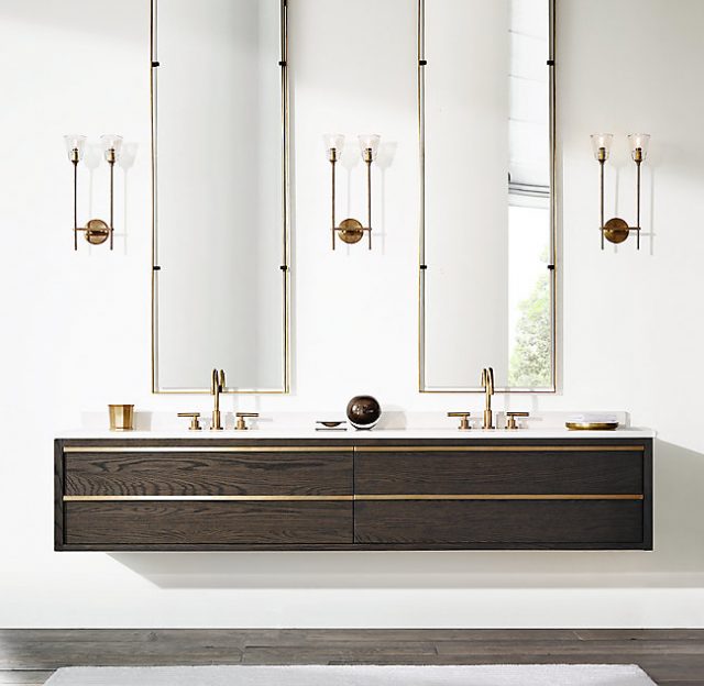 Бра Restoration Hardware TORCHE DE VERRE SINGLE SCONCE