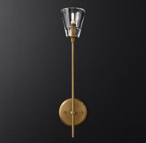 Бра Restoration Hardware TORCHE DE VERRE SINGLE SCONCE
