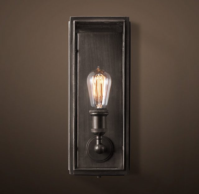 Бра Restoration Hardware UNION FILAMENT CLEAR GLASS SCONCE