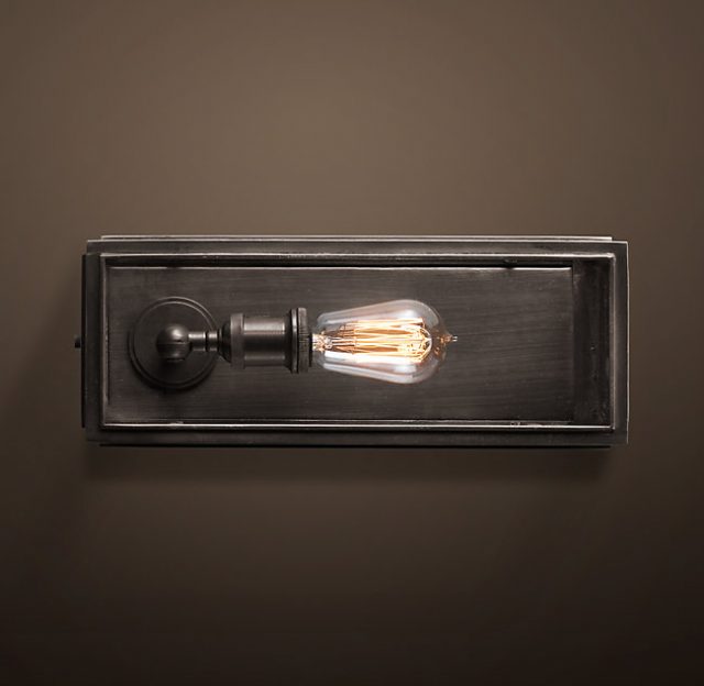 Бра Restoration Hardware UNION FILAMENT CLEAR GLASS SCONCE