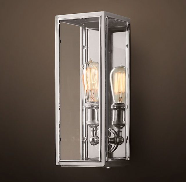 Бра Restoration Hardware UNION FILAMENT CLEAR GLASS SCONCE