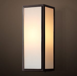 Бра Restoration Hardware UNION FILAMENT MILK GLASS WIDE SCONCE