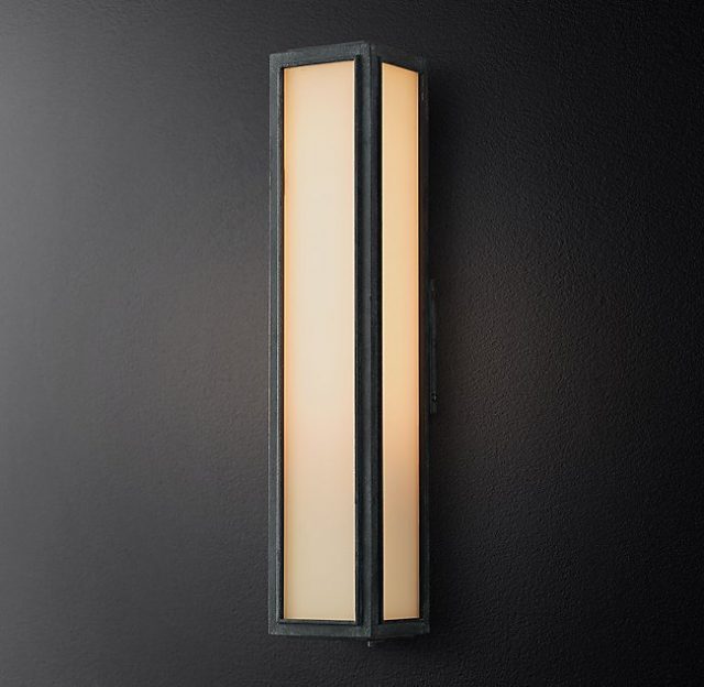 Бра Restoration Hardware UNION MILK GLASS NARROW