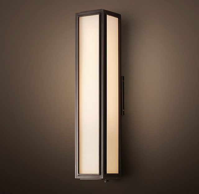 Бра Restoration Hardware UNION MILK GLASS NARROW