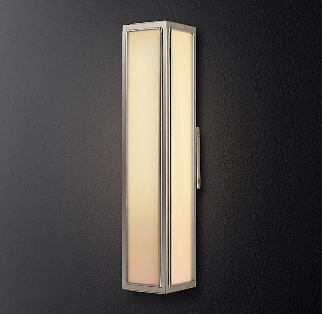 Бра Restoration Hardware UNION MILK GLASS NARROW