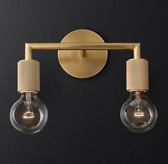 Бра Restoration Hardware UTILITAIRE SOCKET DOUBLE