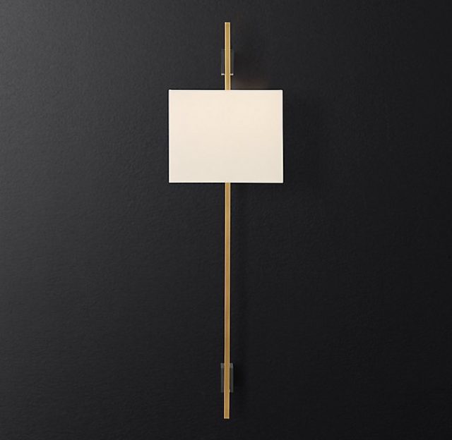 Бра Restoration Hardware VELA RECT BAR SCONCE