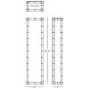 25" Sconce Polished Nickel