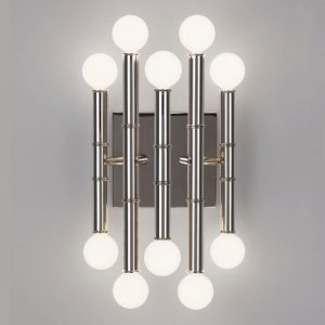 Бра Robert Abbey Jonathan Adler Meurice Sconce Polished Nickel