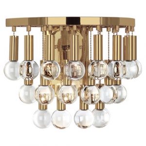 Бра Robert Abbey Jonathan Adler Milano Sconce Brass