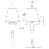 Бра Robert Abbey Jonathan Adler Versailles Sconce Emerald/Nickel