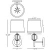 Бра Robert Abbey Latitude Sconce