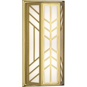 Бра Robert Abbey Octavius White/Brass