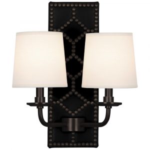 Бра Robert Abbey Williamsburg Dickinson Sconce Black/Bronze