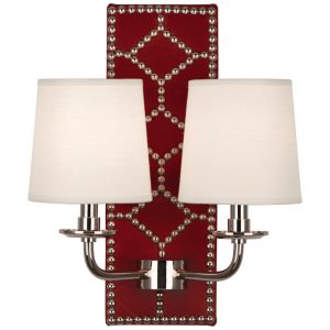 Бра Robert Abbey Williamsburg Dickinson Sconce Blood/Nickel