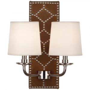 Бра Robert Abbey Williamsburg Dickinson Sconce Ochre/Nickel