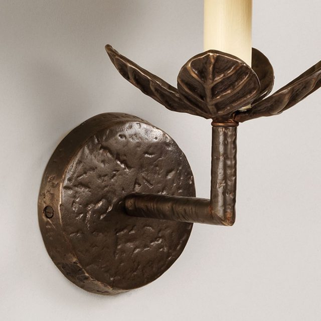 Бра VAUGHAN Cassis Iron Leaf Wall Light