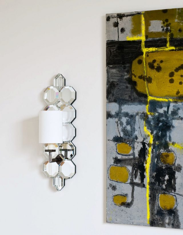 Бра VAUGHAN Standish Mirrored Glass Wall Light