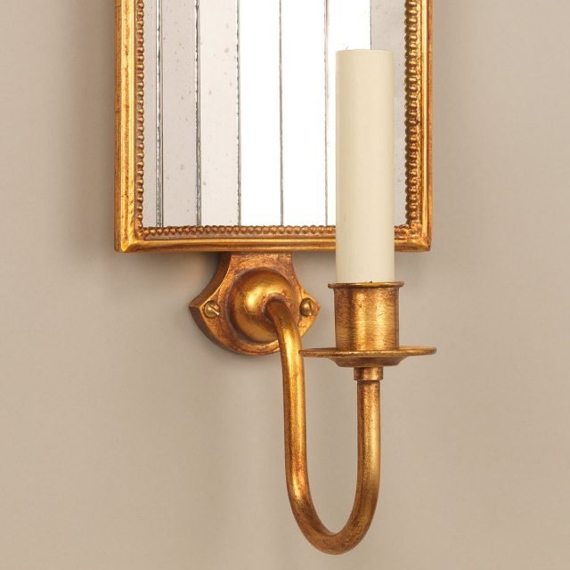Бра VAUGHAN Tole and Mirror Wall Light
