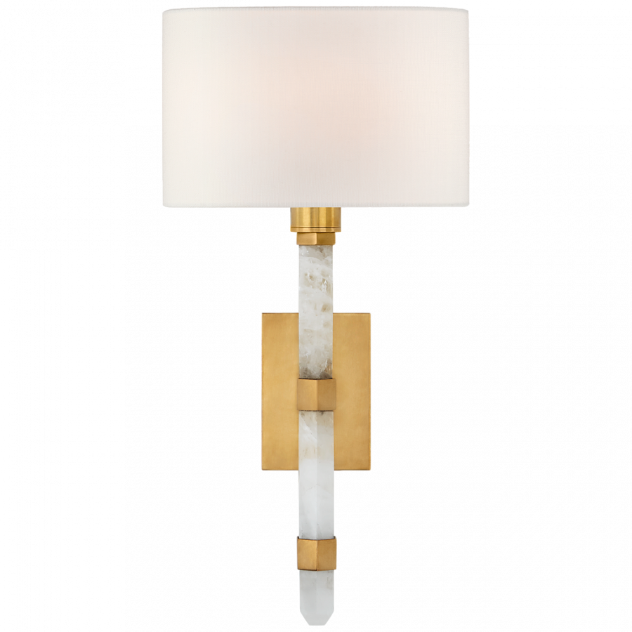 Бра Visual Comfort Adaline Small Tail Sconce Antique Brass