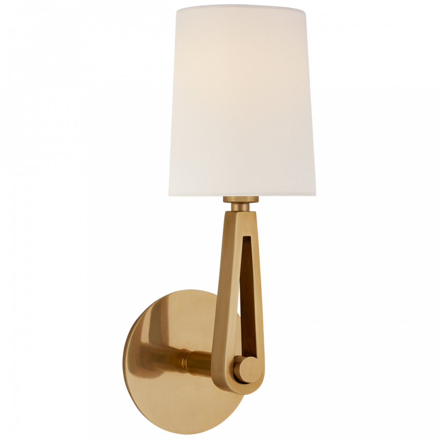 Бра Visual Comfort Alpha Sconce Antique Brass
