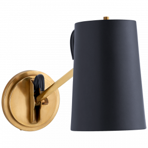 Бра Visual Comfort Benton Single Library Sconce Brass