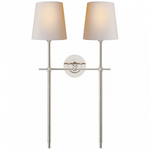 Бра Visual Comfort Bryant Polished Nickel Sconce