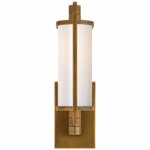 Бра Visual Comfort Keeley Short Pivoting Sconce Antique Brass