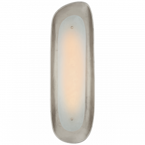 Бра Visual Comfort Samos Tall Sculpted Sconce Silver