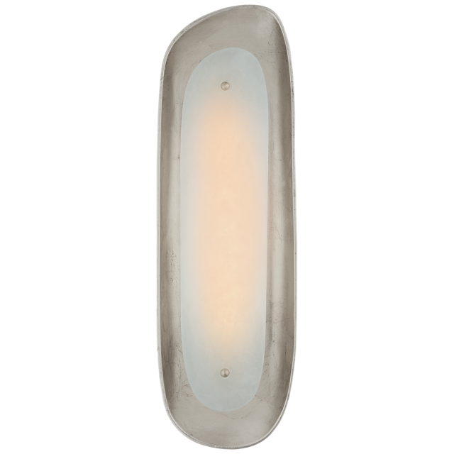Бра Visual Comfort Samos Tall Sculpted Sconce Silver